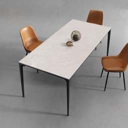 Show details for Earth Beige Grey Dining Table Picture of Earth Beige Grey Dining Table