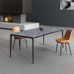 Show details for Palissandro Blue Dining Table Picture of Palissandro Blue Dining Table