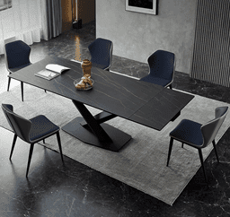 Show details for Sauroland Sintered Stone Dining Table BS-LSJ-GNT11 Picture of Sauroland Sintered Stone Dining Table BS-LSJ-GNT11