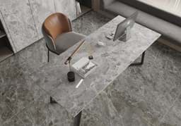 Show details for Atlantis Grey Sintered Stone Dining Table BS-JS-SC624 Picture of Atlantis Grey Sintered Stone Dining Table BS-JS-SC624