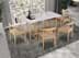 Picture of Carrara Snow White Teatable with Wooden Underframe and Five Chairs
