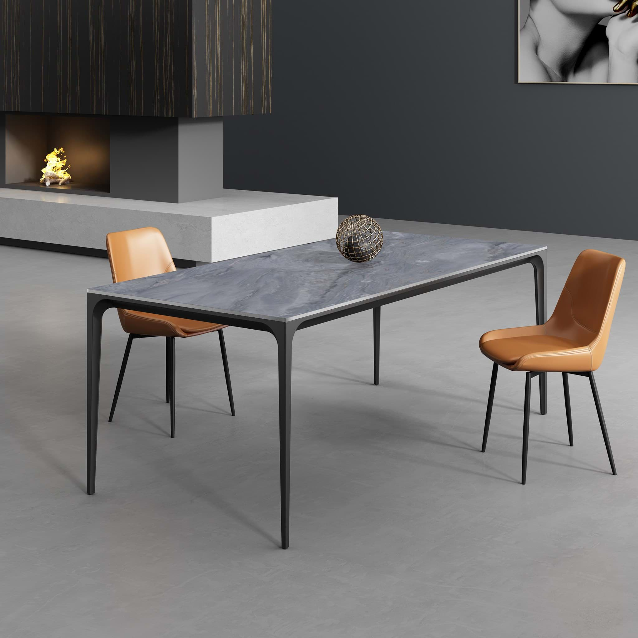 Picture of Palissandro Blue Dining Table