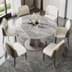 Picture of Italian Grey Sintered Stone Dining Table BS-JJ-331