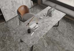 Picture of Atlantis Grey Sintered Stone Dining Table BS-JS-SC624